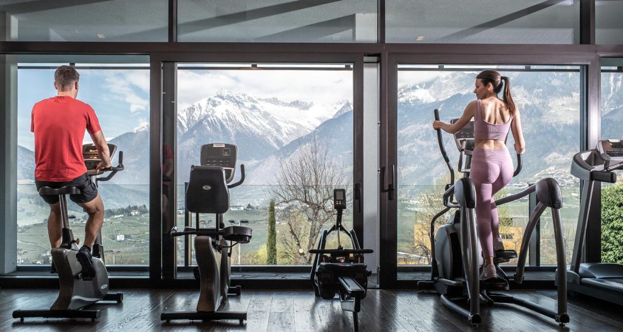 Hotel Mitterplatt  Schenna Exteriör bild